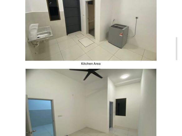 Double storey terrace house for rent