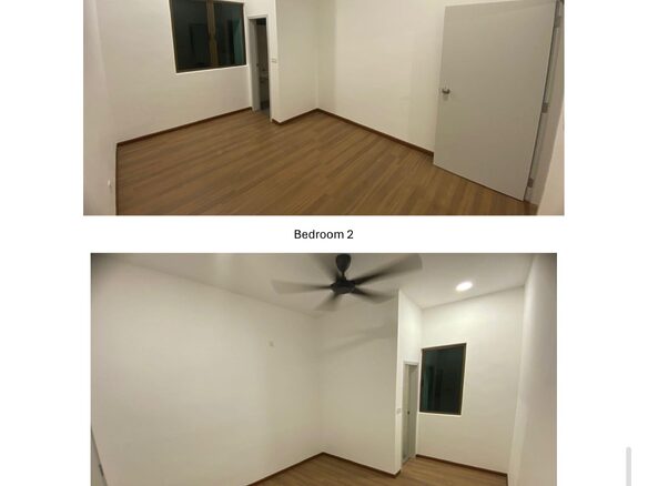 Double storey terrace house for rent