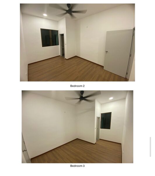 Double storey terrace house for rent