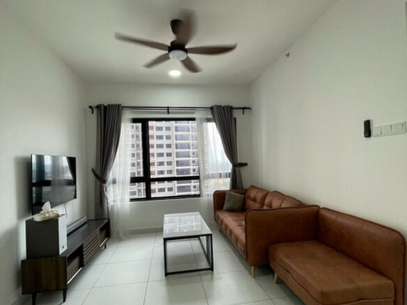 Fully furnished studio unit