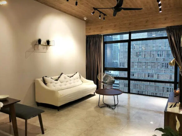 Fully furnished studio unit