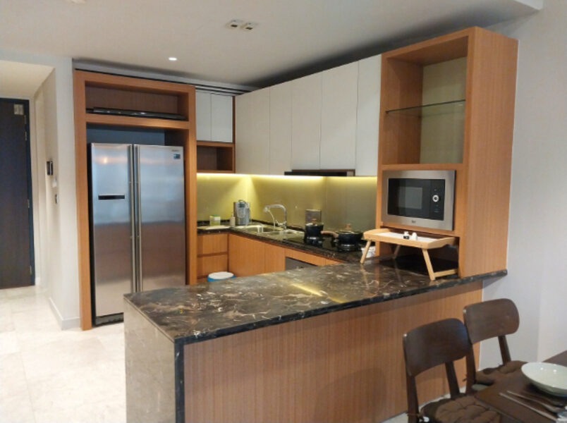 Fully furnished studio unit
