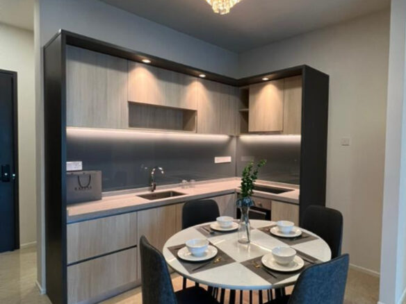 Fully furnished studio unit