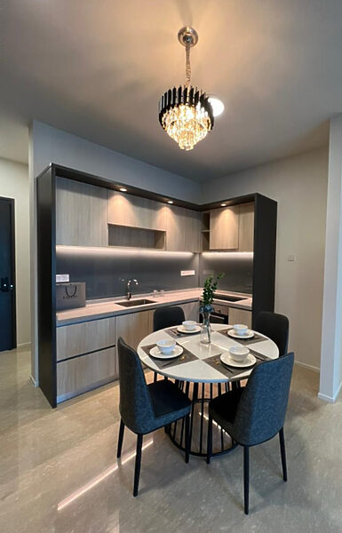 Fully furnished studio unit