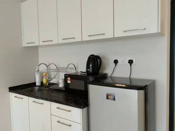 A comfortable and well-maintained single room is a