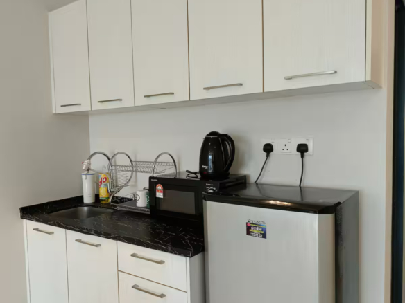 A comfortable and well-maintained single room is a