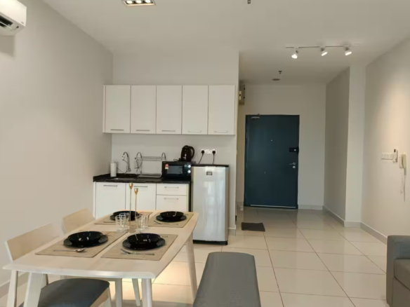 A comfortable and well-maintained single room is a