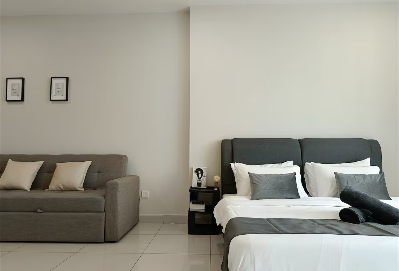 A comfortable and well-maintained single room is a