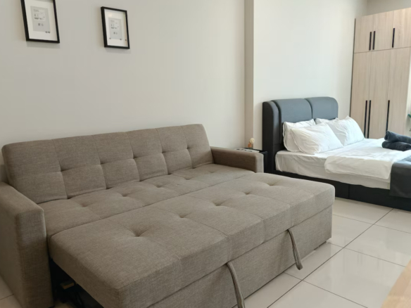 A comfortable and well-maintained single room is a