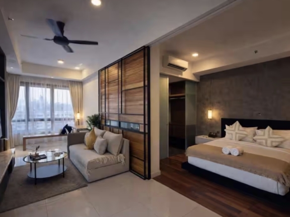 Fully furnished studio apartment for rent