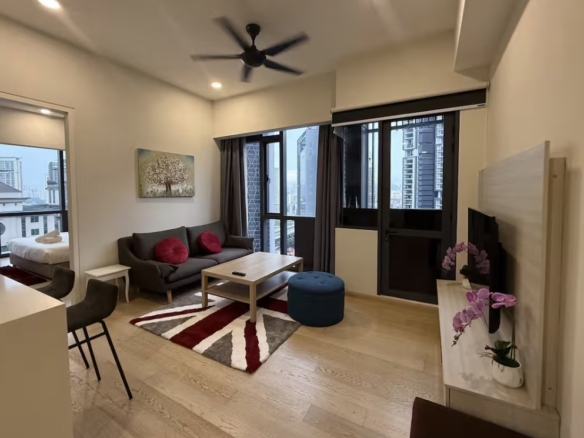 Fully furnished studio apartment for rent