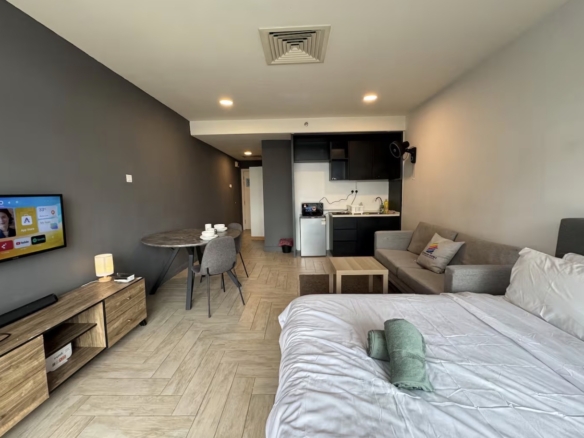 A Fully Furnished Studio Roon For Rent Available