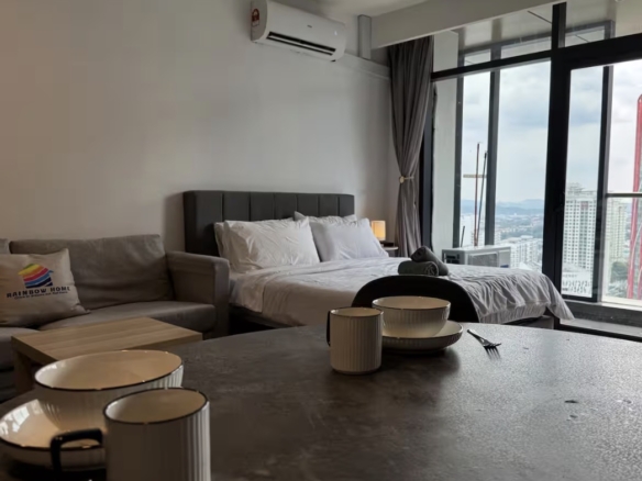 A Fully Furnished Studio Roon For Rent Available